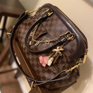 SOLD-Louis Vuitton LV Trevi PM Satchel Shoulder Handbag Damier Ebene